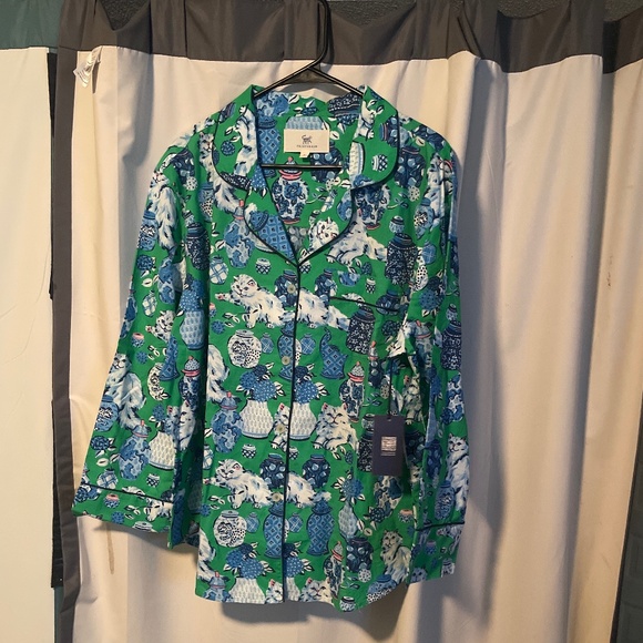 PrintFresh Fancy Cat 2 Piece Pajama Set - Picture 2 of 8